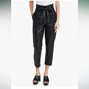 COMMANDO faux leather paper bag pants